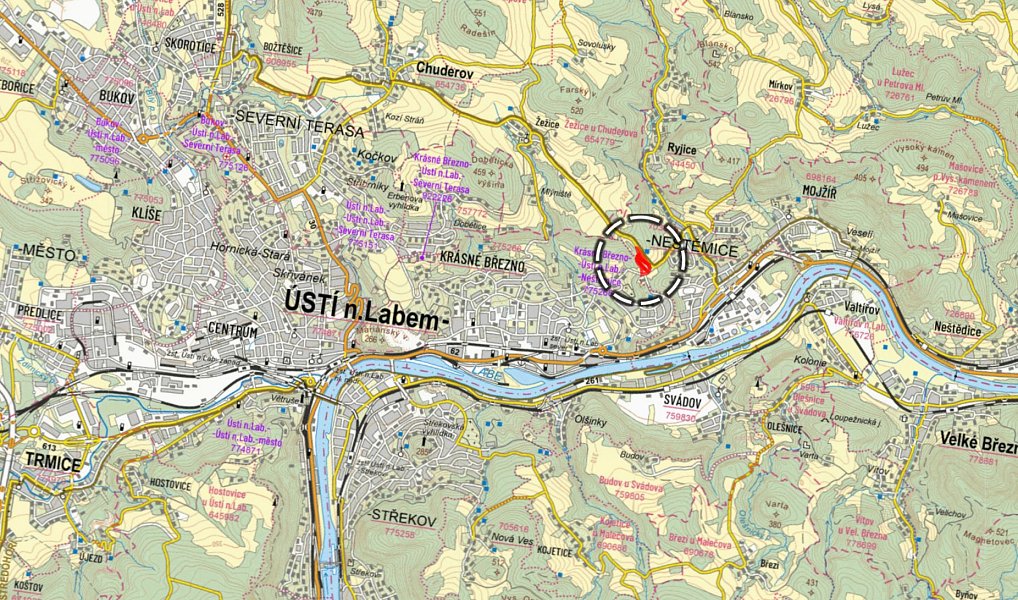 Prodej louky 22 250 m², Ústí nad Labem – náhled fotky 4