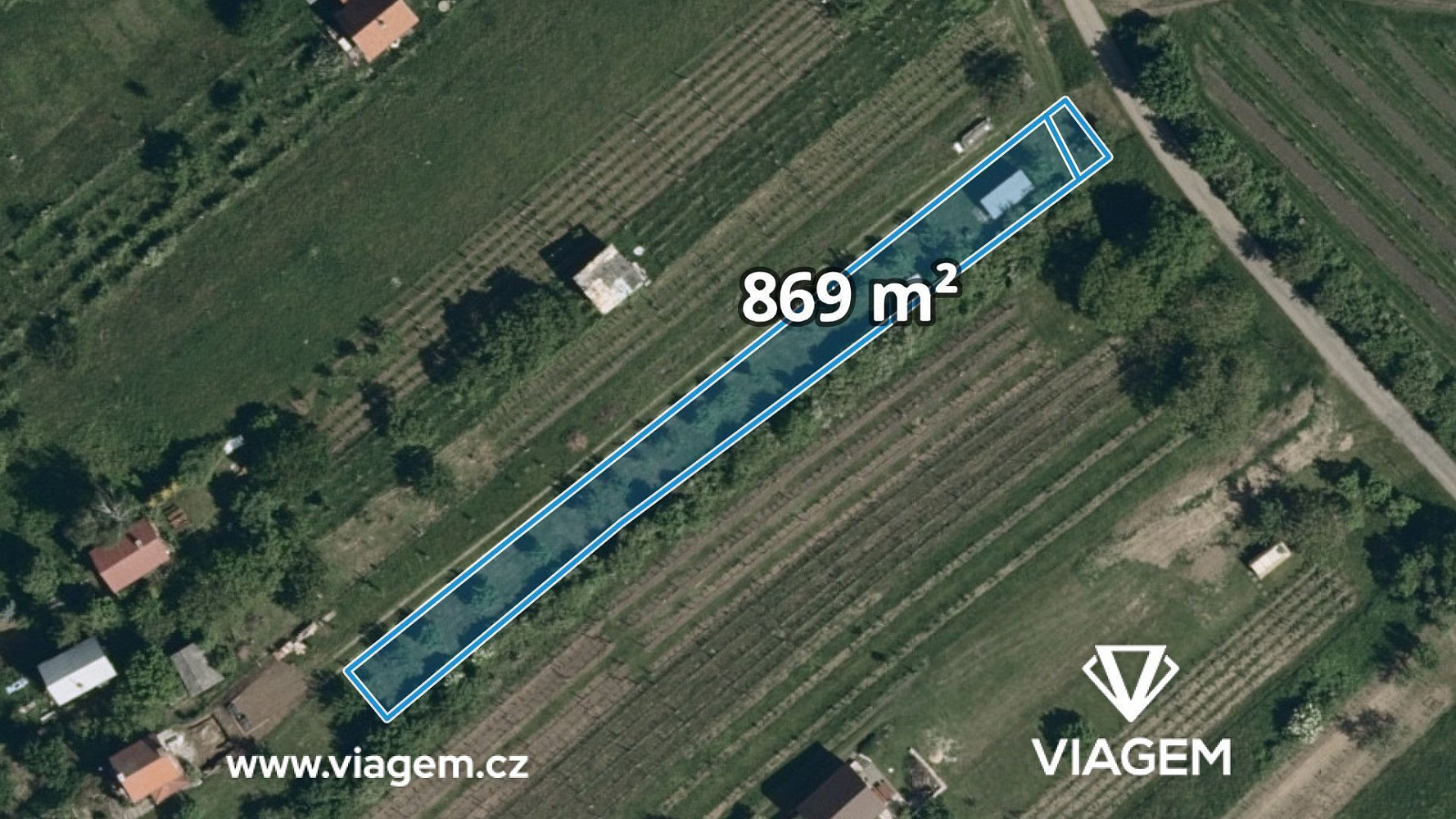 Prodej chaty/chalupy 20 m² s pozemkem 869 m²