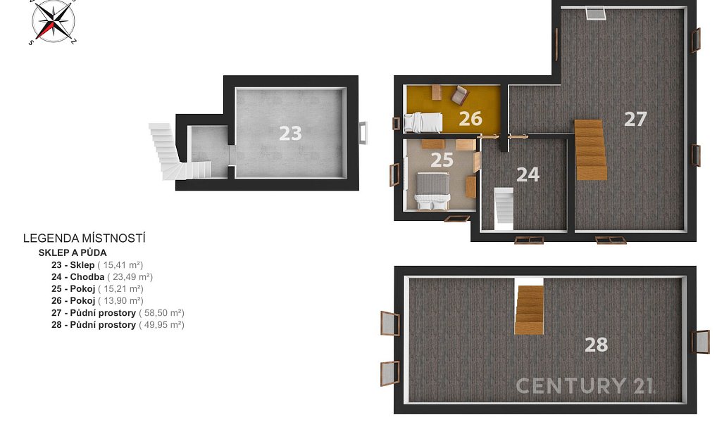 Prodej domu 349 m² s pozemkem 3 772 m², Česká Kamenice – náhled fotky 38