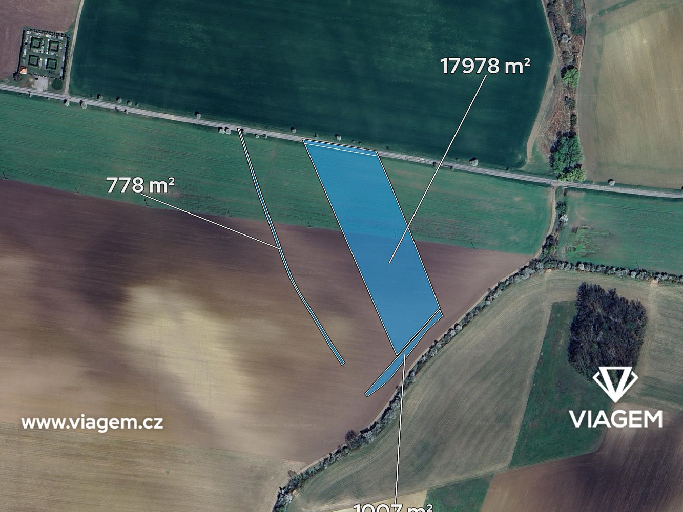 Prodej pole 3 952 m² – fotografie 2
