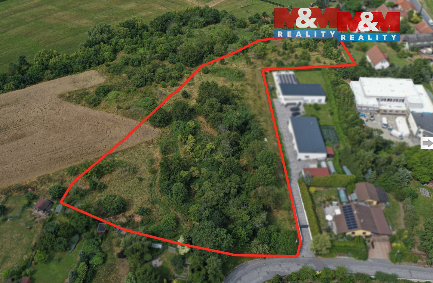 Prodej stavebního pozemku 12 370 m² – fotografie 4