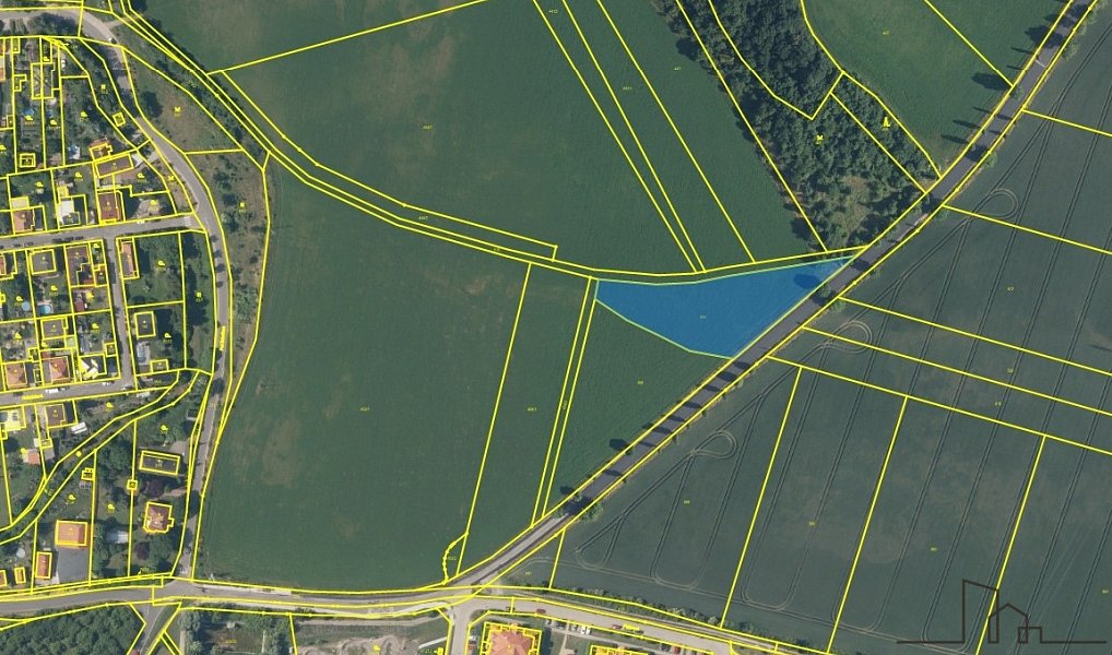Prodej pozemku 3 374 m², Holubice – náhled fotky 2