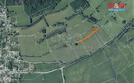 Prodej louky 1 779 m², Kozly, okres Česká Lípa