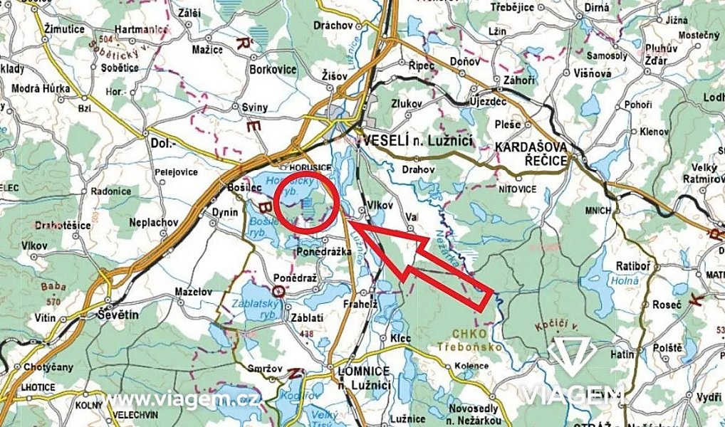 Prodej pole 47 767 m², Veselí nad Lužnicí – náhled fotky 6