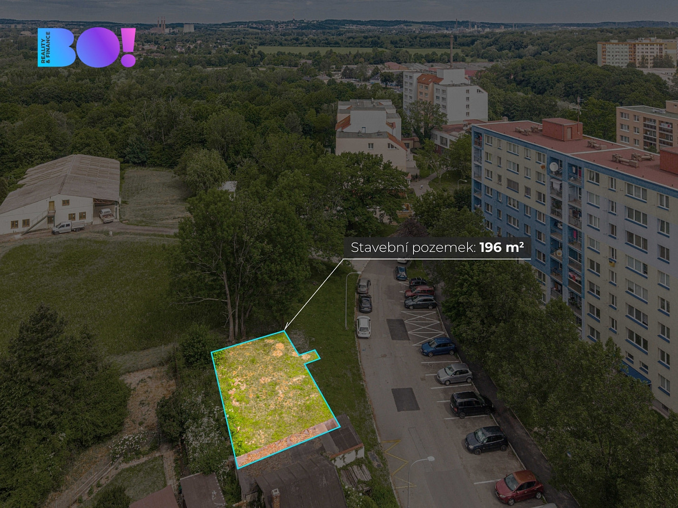 Prodej stavebního pozemku 196 m²