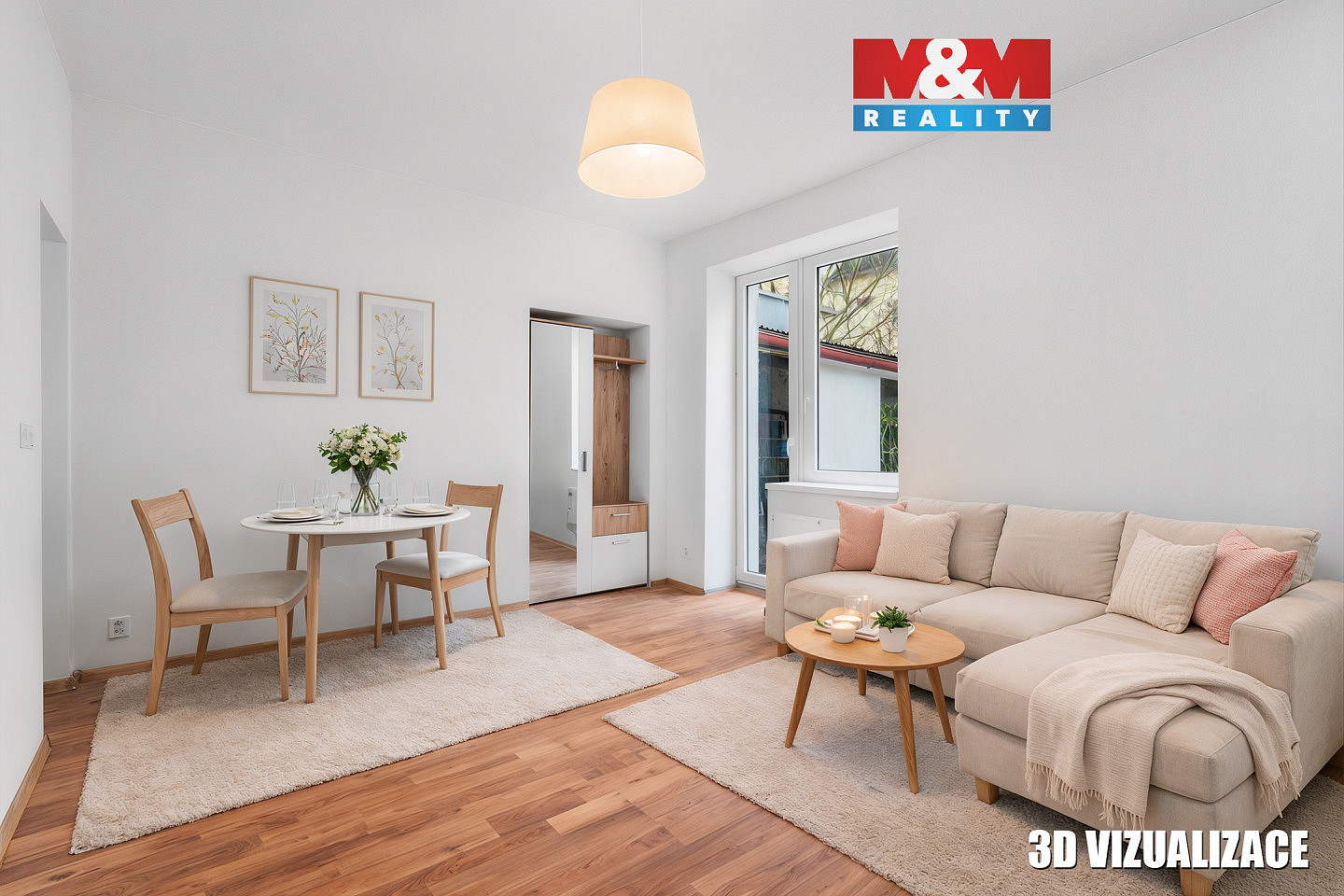 Prodej ateliéru 39 m2, 2+kk se zahradou, centrum česká lípa