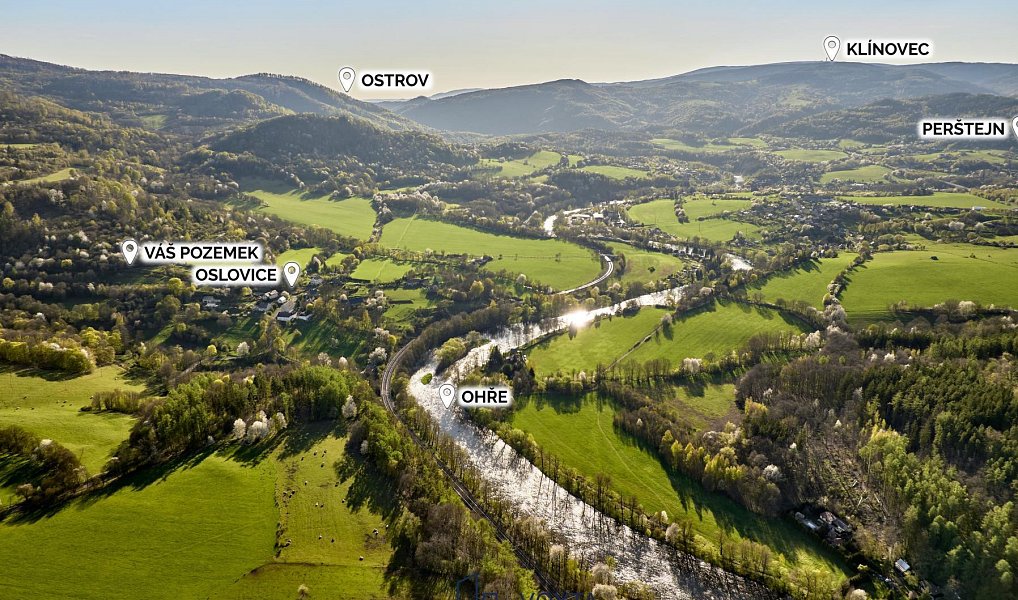 Prodej stavebního pozemku 13 326 m², Okounov – náhled fotky 3