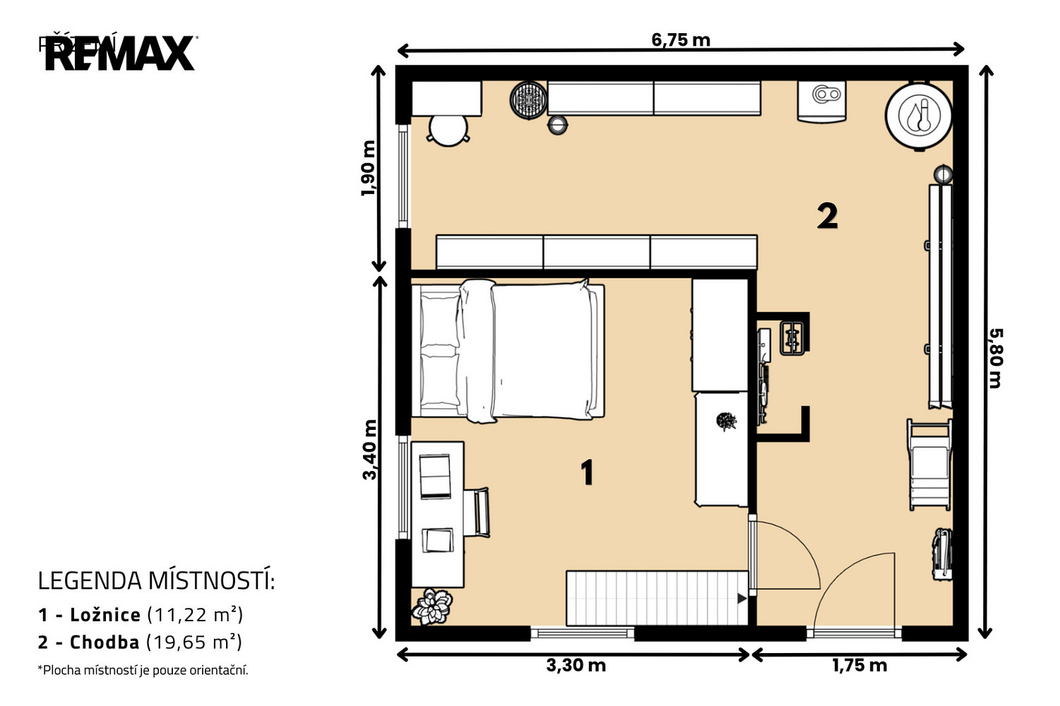 Prodej chaty/chalupy 64 m² s pozemkem 641 m² — photo 4