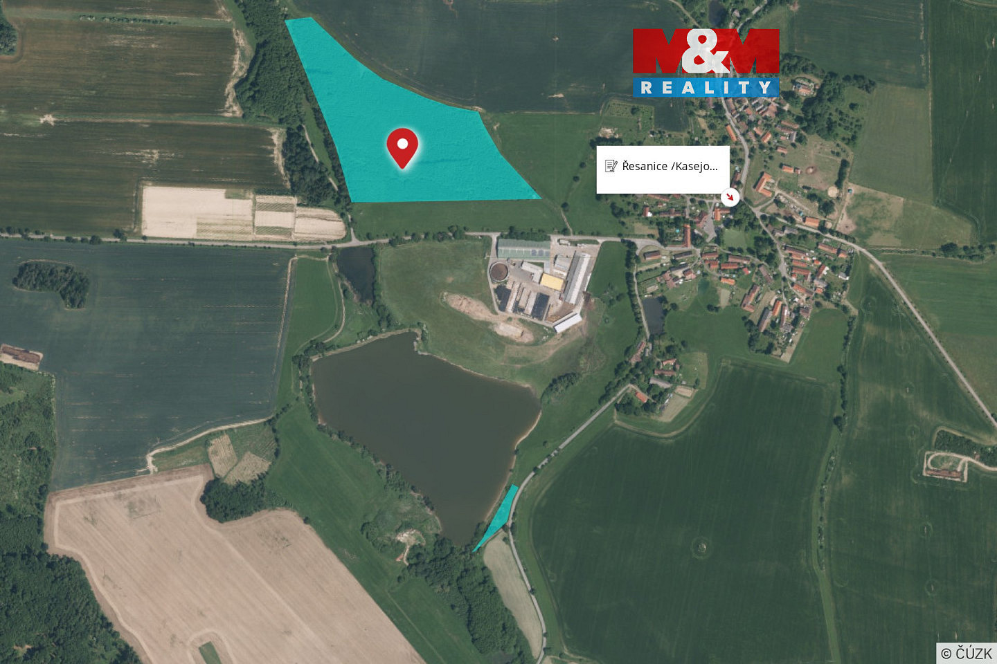 Prodej pole 68 442 m²