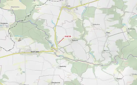 Dražba lesa 21 m², Břežany