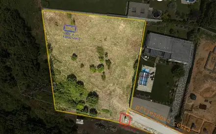 Prodej stavebního pozemku 1 544 m², Jivno, okres České Budějovice