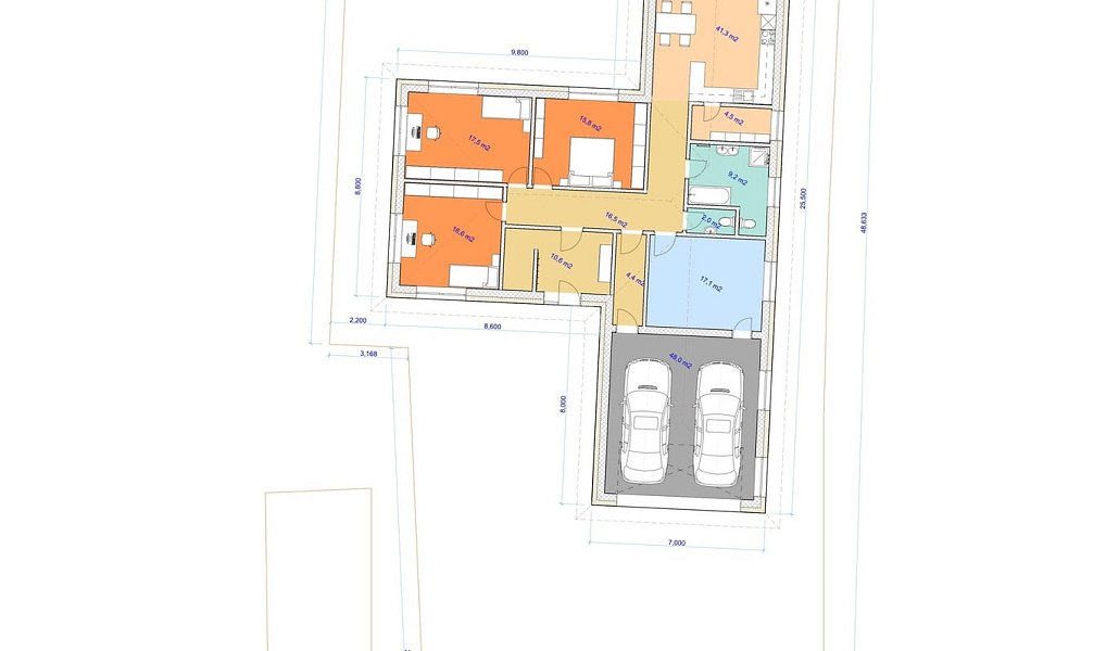 Prodej stavebního pozemku 951 m², Vyškov – náhled fotky 5