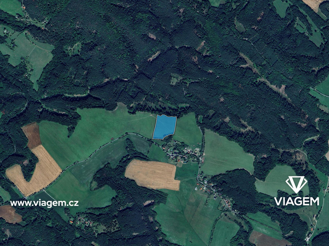 Prodej pole 6 879 m² – pohled 3