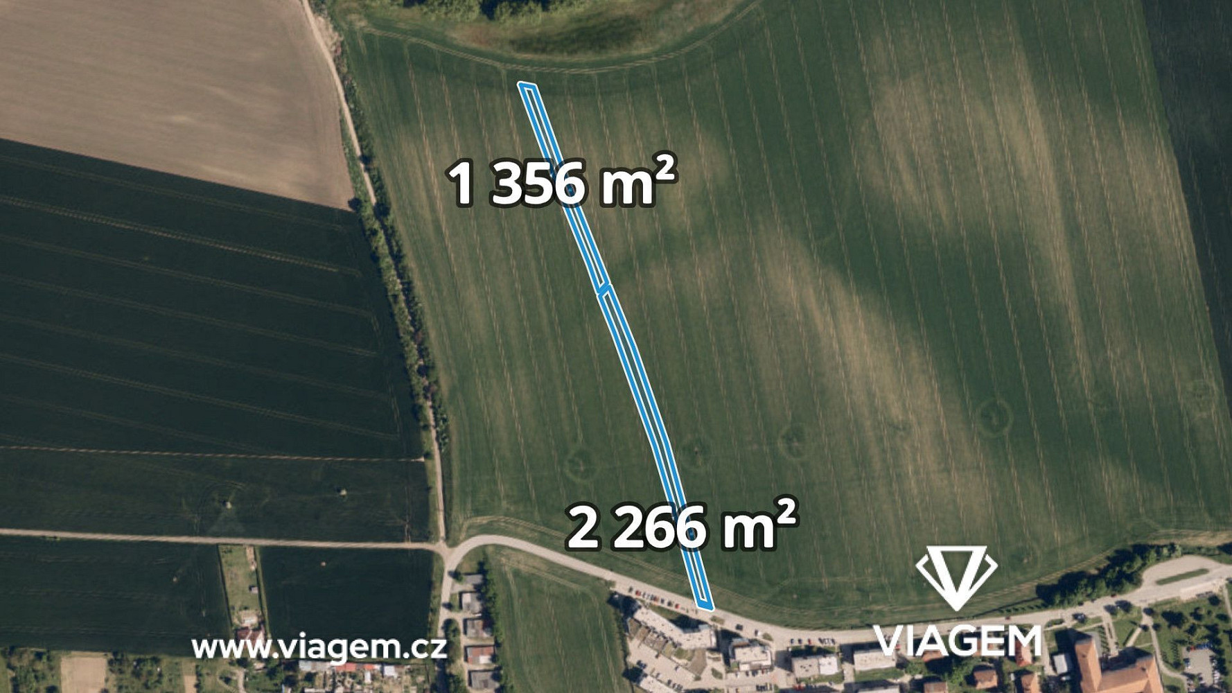 Prodej pole 1 207 m²