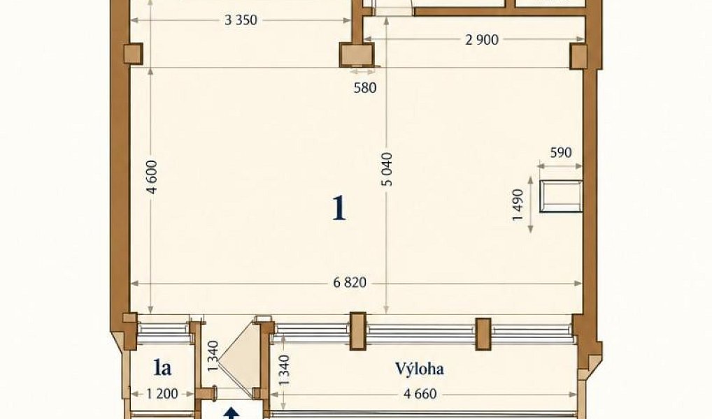 Pronájem obchodních prostor 78 m², Ostrava – náhled fotky 4