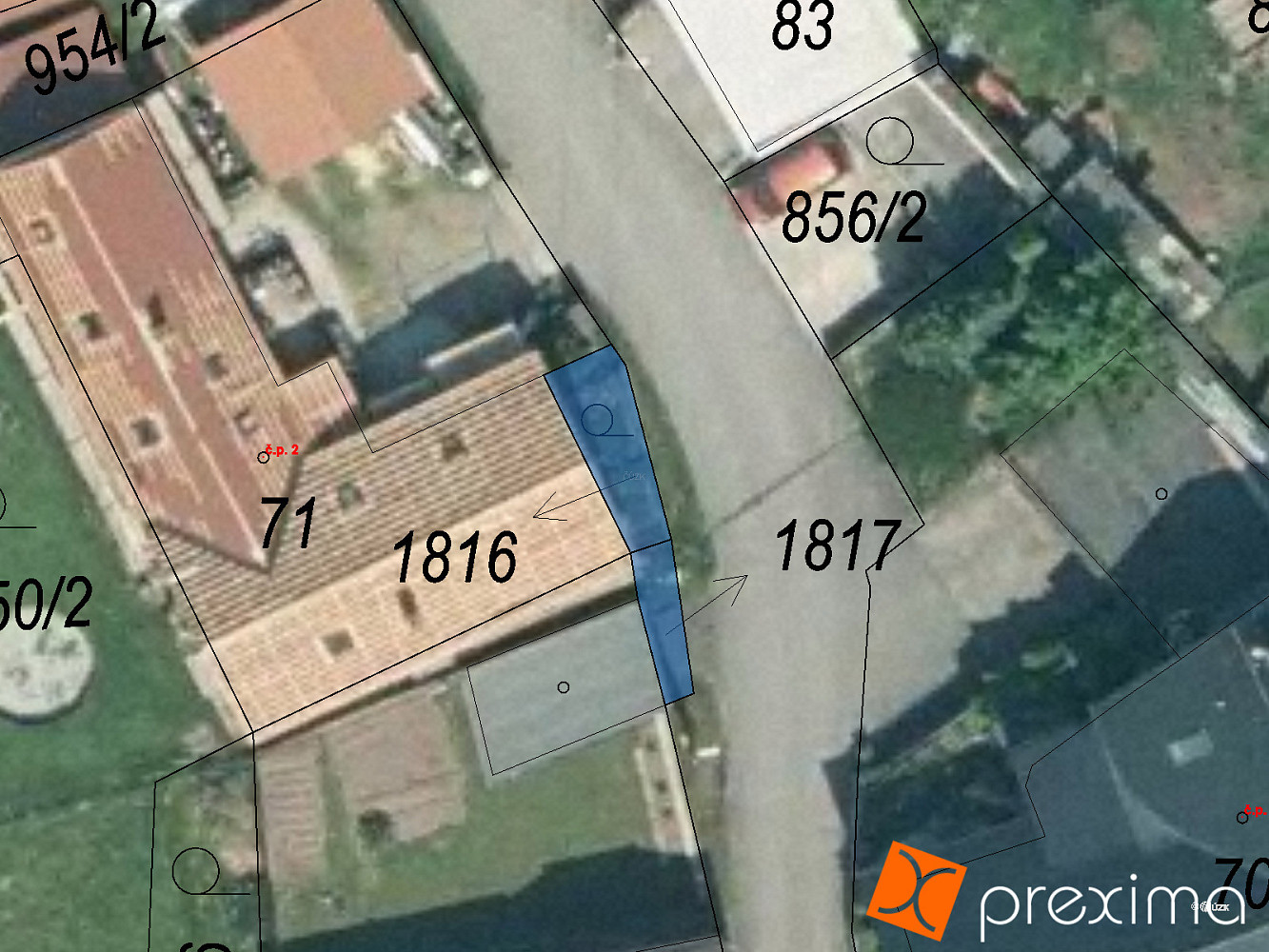 Prodej zahrady 1 m²