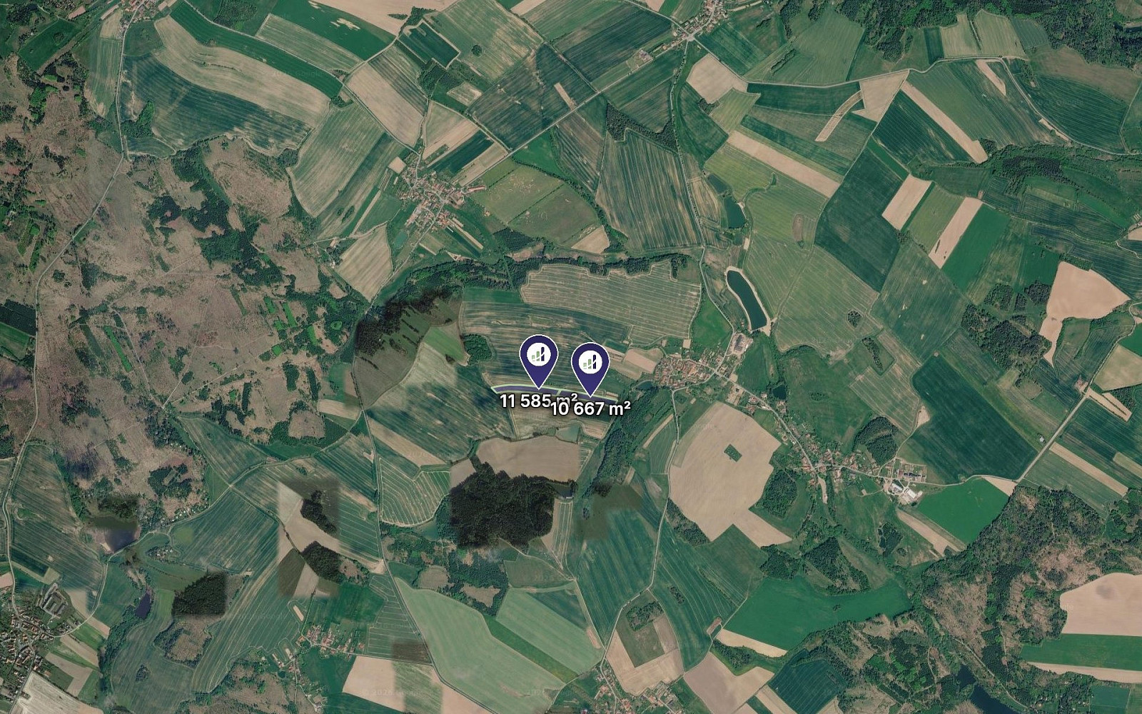 Prodej pole 22 252 m² – fotografie 2