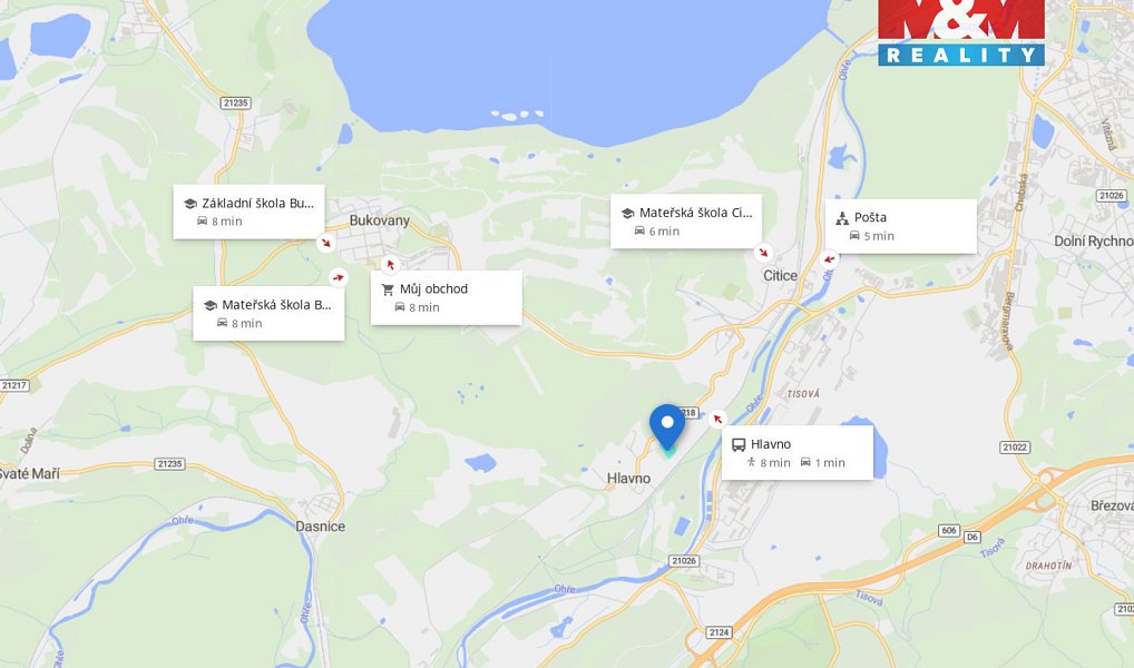 Prodej stavebního pozemku 5 000 m², Citice – náhled fotky 23