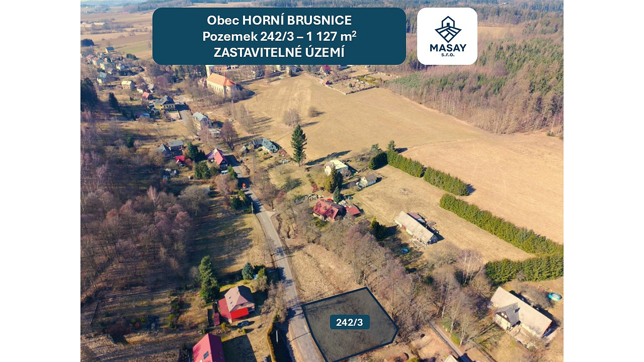 Prodej stavebního pozemku 1 127 m² – fotografie 4