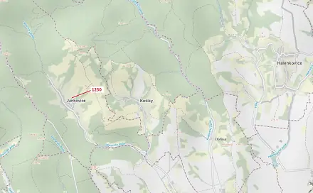 Dražba pozemku 563 m², Jankovice