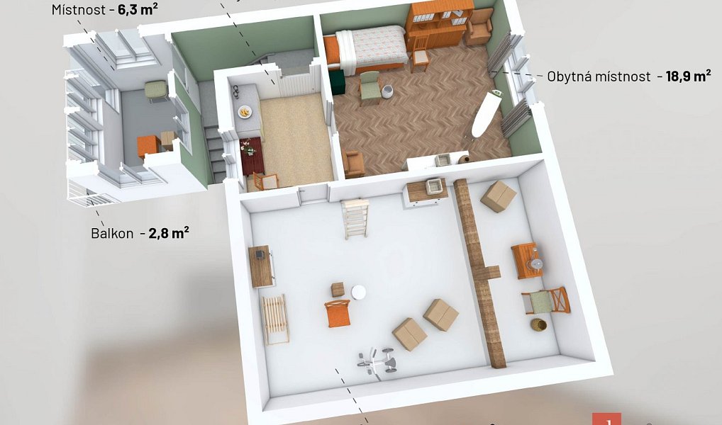 Prodej stavebního pozemku 1 114 m², Bučovice – náhled fotky 4