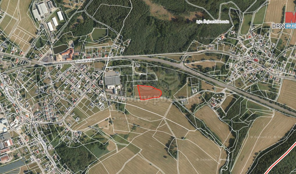 Prodej pole 6 985 m², Cvikov – náhled fotky 6