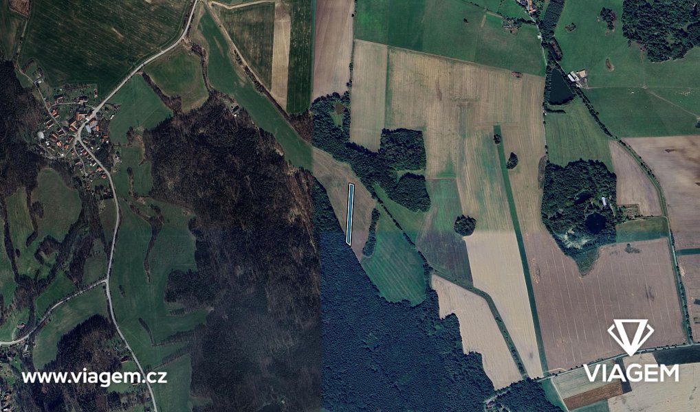 Prodej pole 451 m², Tisovec – náhled fotky 3