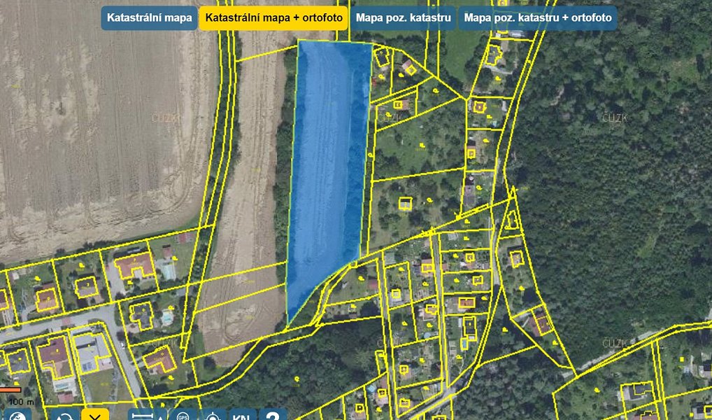 Prodej stavebního pozemku 6 740 m², Tovéř – náhled fotky 4
