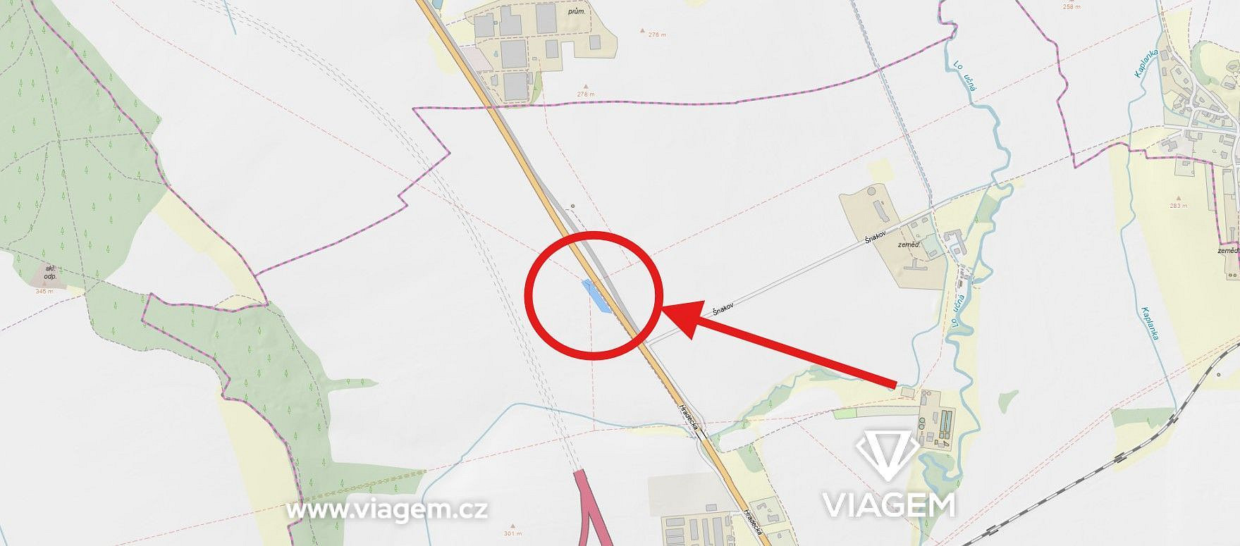 Prodej pole 2 902 m² – pohled 3