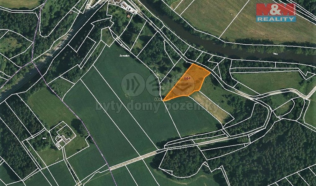 Prodej louky 4 696 m², Zlatá Koruna – náhled fotky 3