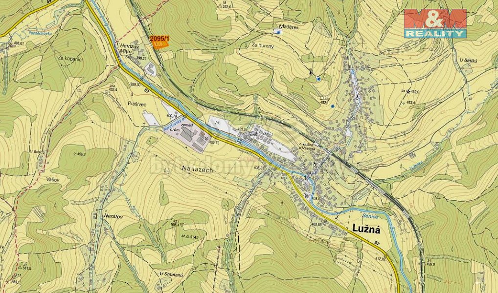 Prodej louky 2 937 m², Lužná – náhled fotky 2