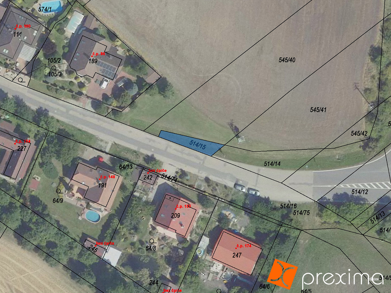 Prodej stavebního pozemku 25 m²