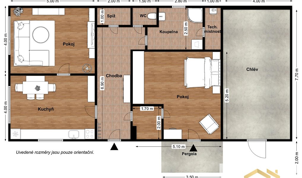 Prodej domu 80 m² s pozemkem 1 111 m², Březí – náhled fotky 30