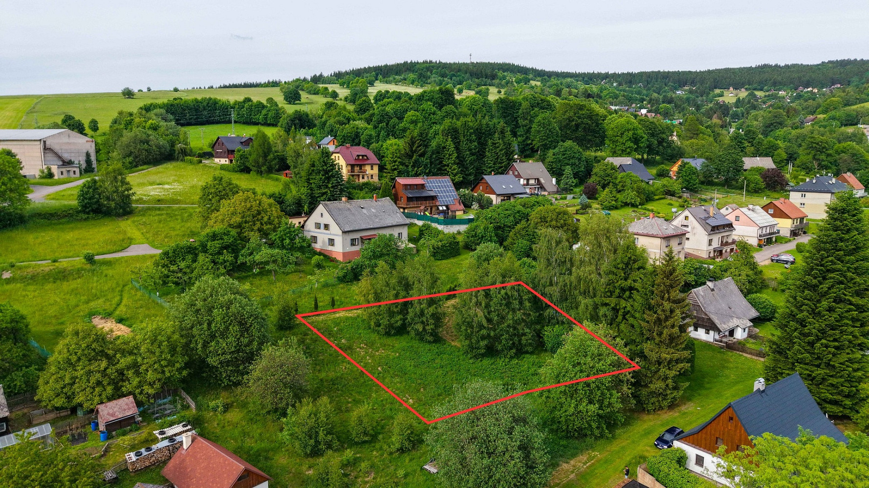 Prodej stavebního pozemku 549 m²