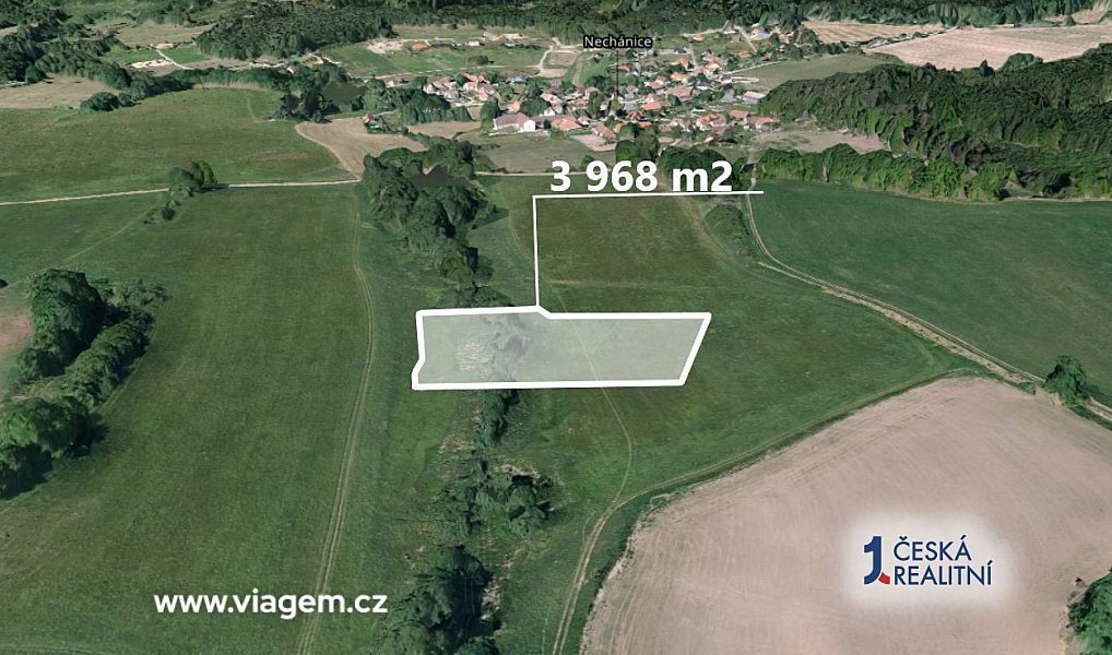 Prodej pole 860 m², Sulice – náhled fotky 2