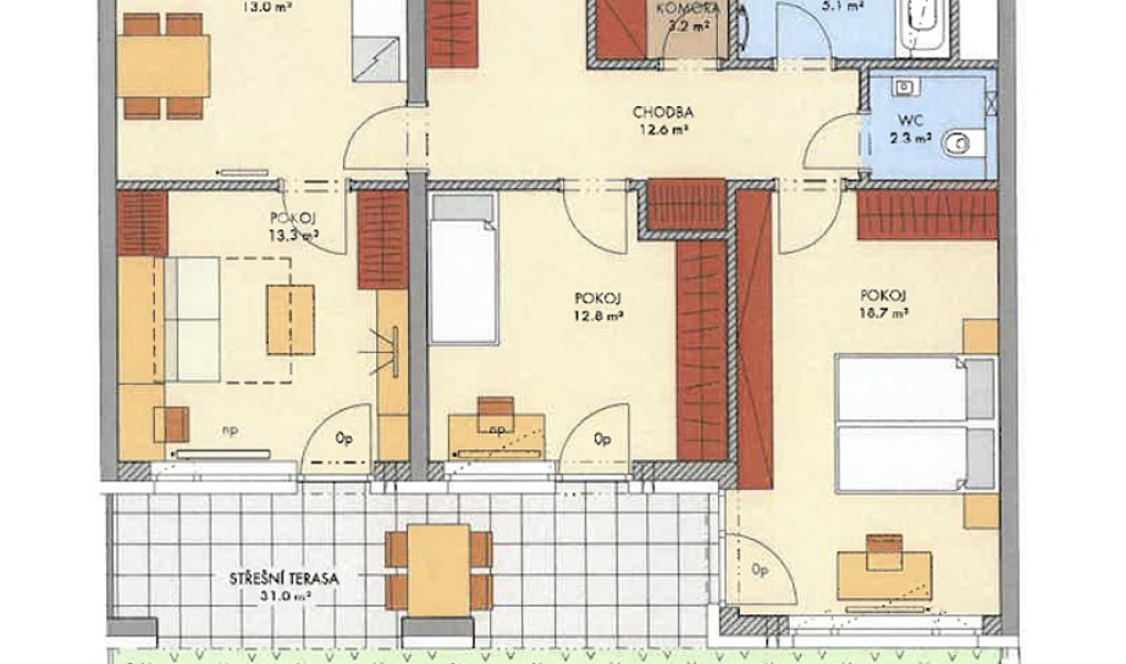 Prodej bytu 3+1 86 m², Praha – náhled fotky 8