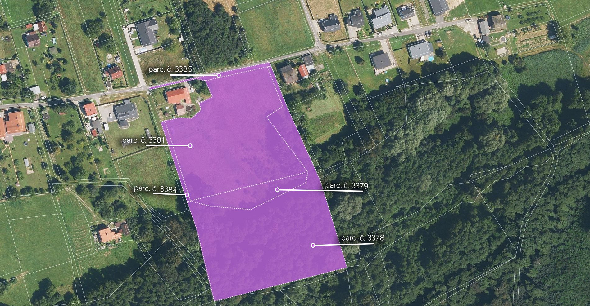 Prodej stavebního pozemku 12 199 m² – fotografie 3