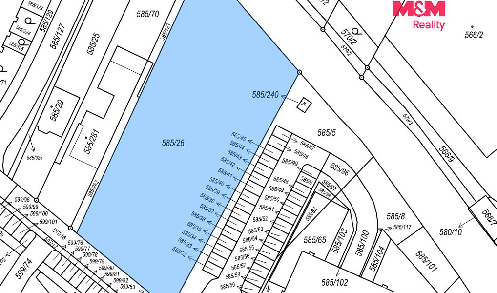 Prodej stavebního pozemku 2 317 m², Holubice – náhled fotky 3