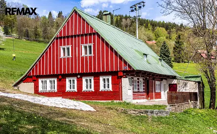 Prodej chaty/chalupy 281 m² s pozemkem 14 379 m², Strážné, okres Trutnov