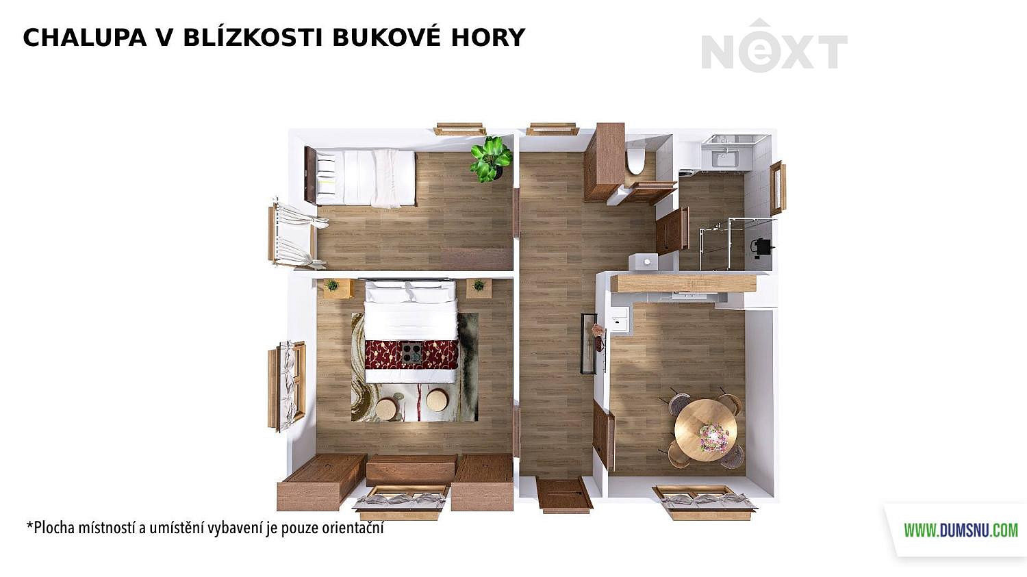 Prodej ubytovacího objektu 55 m² – fotografie 3