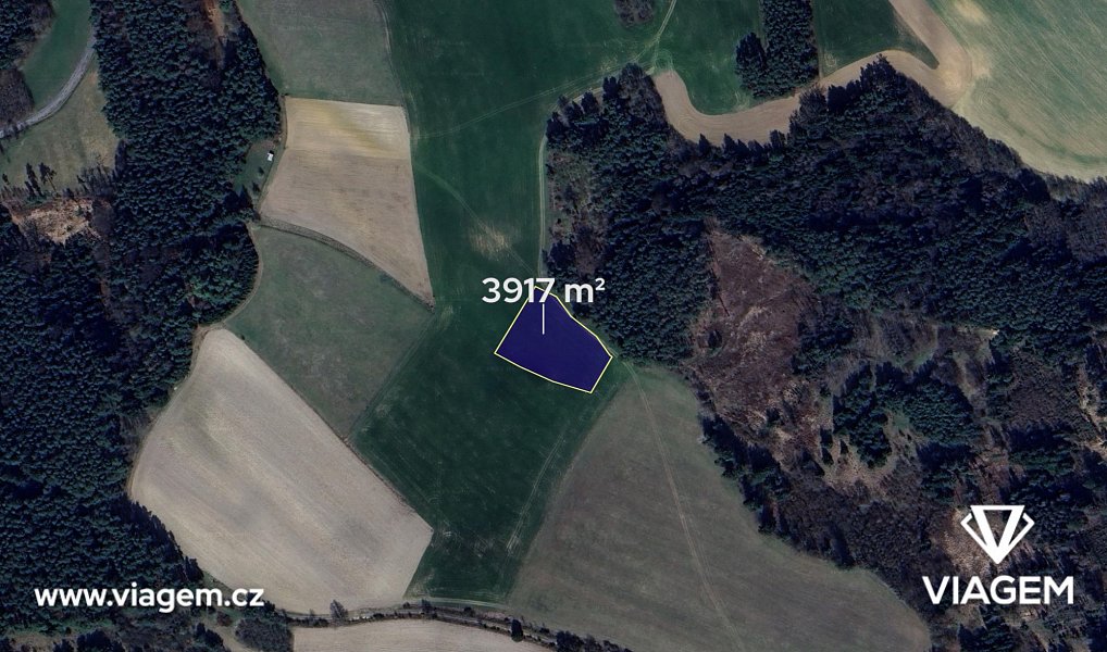 Prodej pole 326 m², Vranová – náhled fotky 2