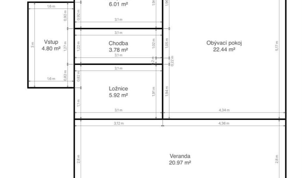Prodej chaty/chalupy 60 m² s pozemkem 5 632 m², Rajnochovice – náhled fotky 23