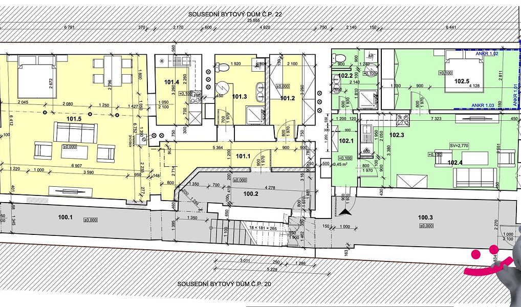 Prodej nájemního domu, činžáku 474 m², Zlaté Hory – náhled fotky 18