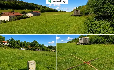 Prodej stavebního pozemku 1 092 m², Drevníky - Nechalov, okres Příbram