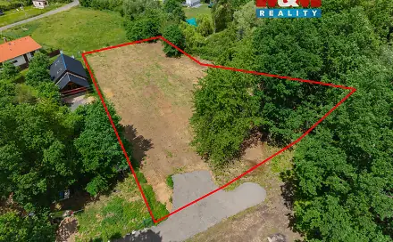 Prodej stavebního pozemku 2 207 m², Okrouhlá - Jesenice, okres Cheb