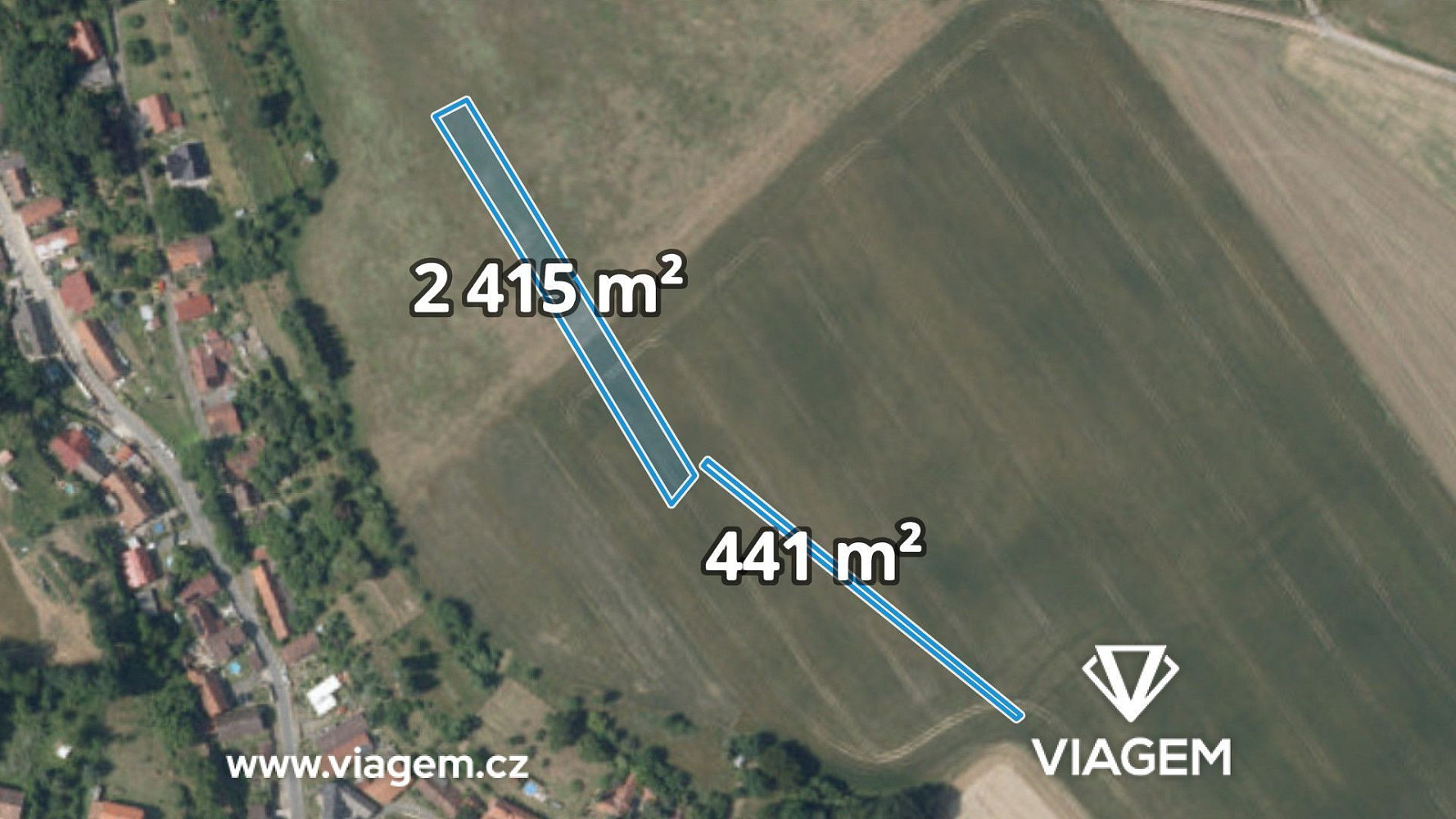 Prodej pole 818 m²