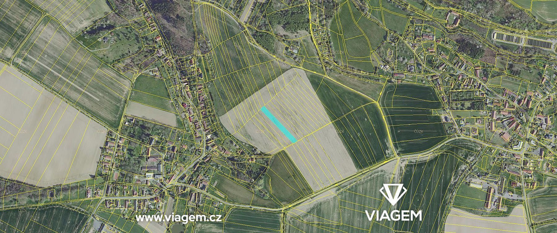 Prodej pole 1 235 m² – fotografie 2