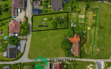 Prodej stavebního pozemku 959 m², Kly - Hoření Vinice, okres Mělník