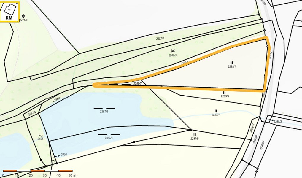Prodej louky 1 902 m², Dobřany – náhled fotky 4