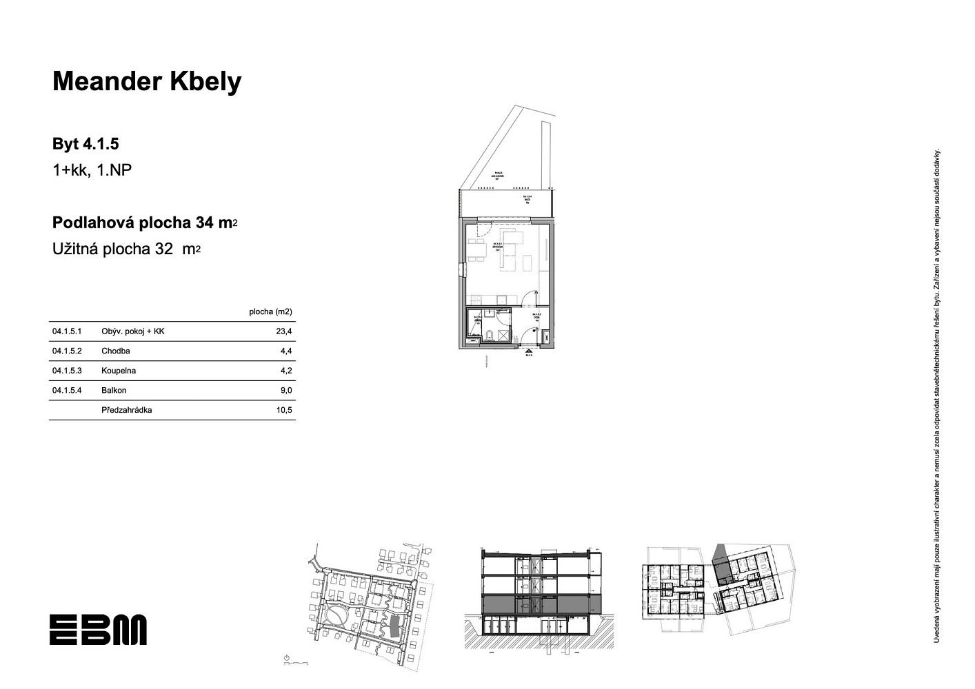 Prodej bytu 1+kk 34 m² — photo 4